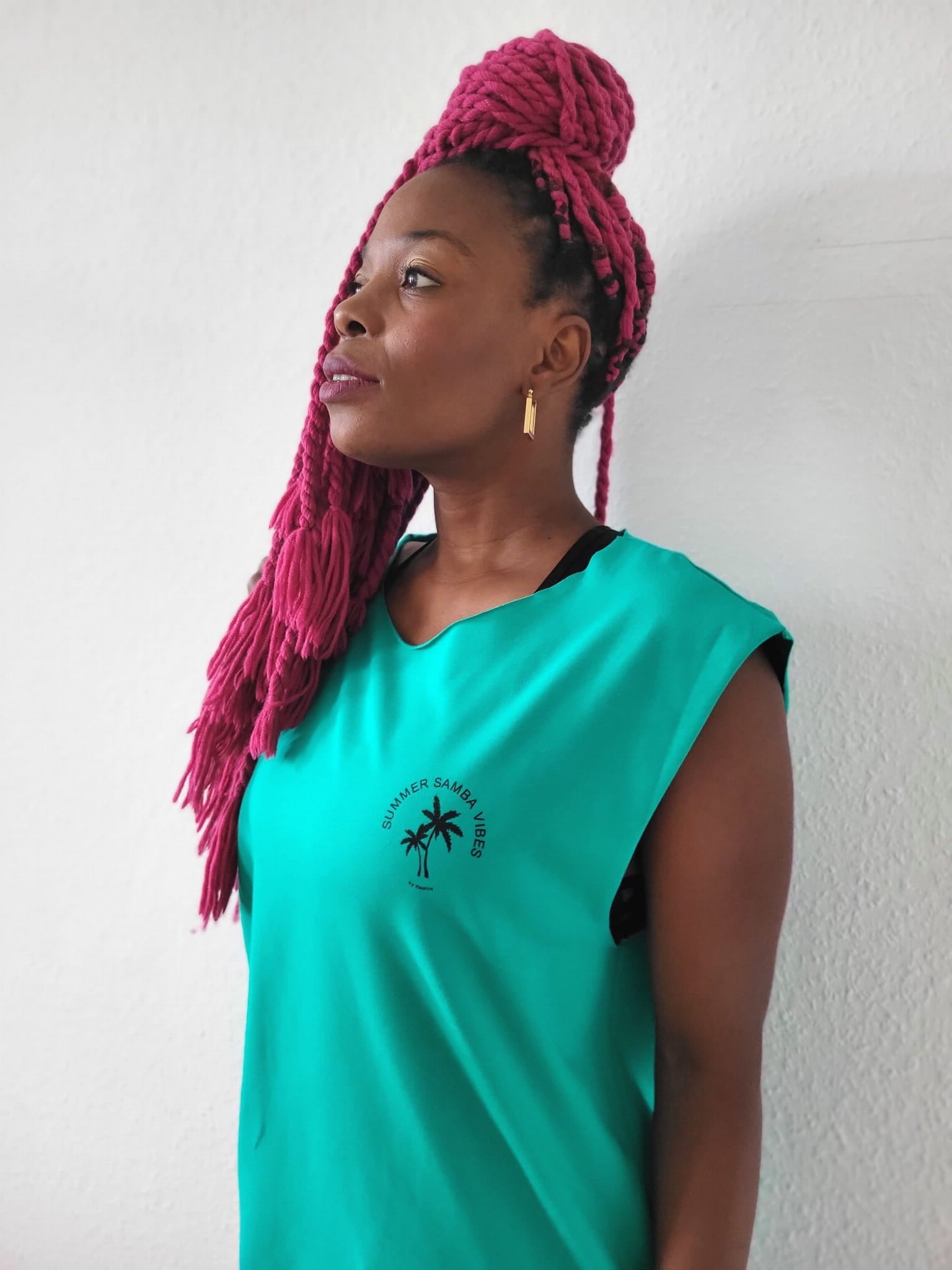 Ärmelloses T-Shirt PALMS Grün