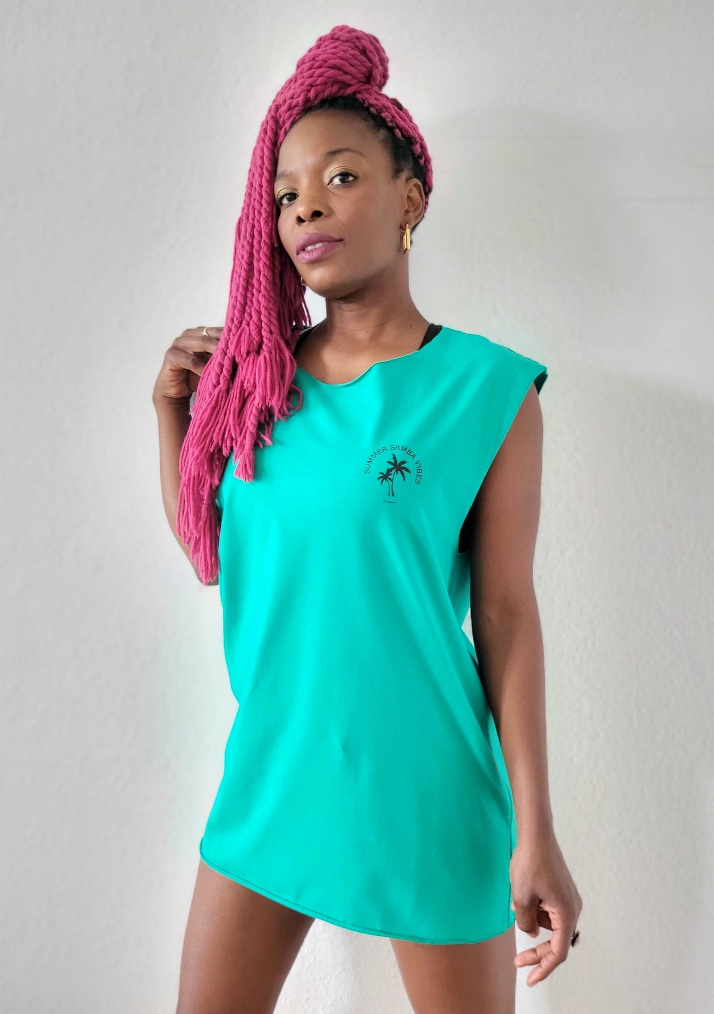 Ärmelloses T-Shirt PALMS Grün