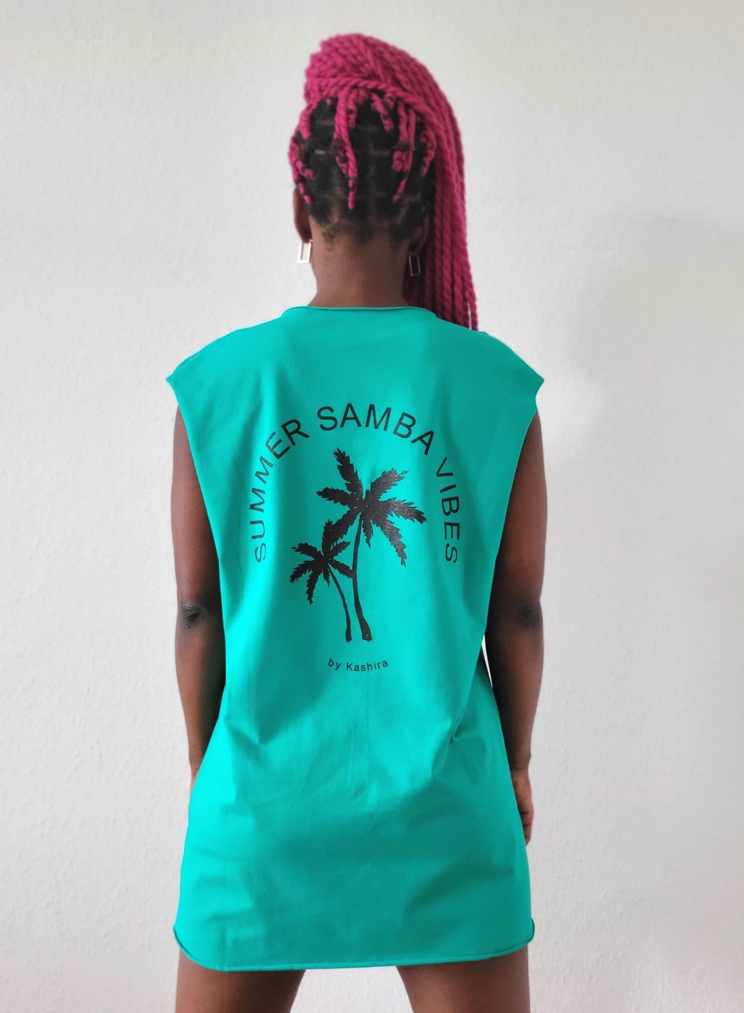 Ärmelloses T-Shirt PALMS Grün