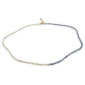 Collier Emmie bi-matière en perles