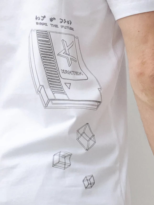 8-Bit-Serie T-Shirt – Weiß